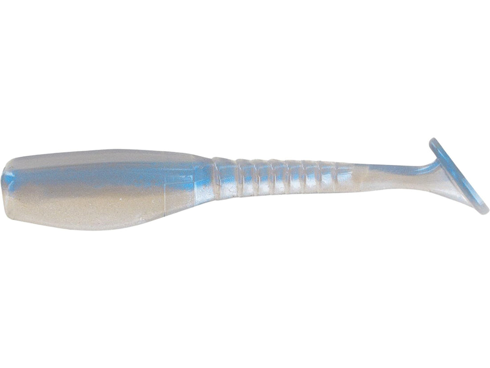 Big Bite Baits Crappie Minnr Swimming lure in Blue Pearl Pepper boosts vibration in murky water
