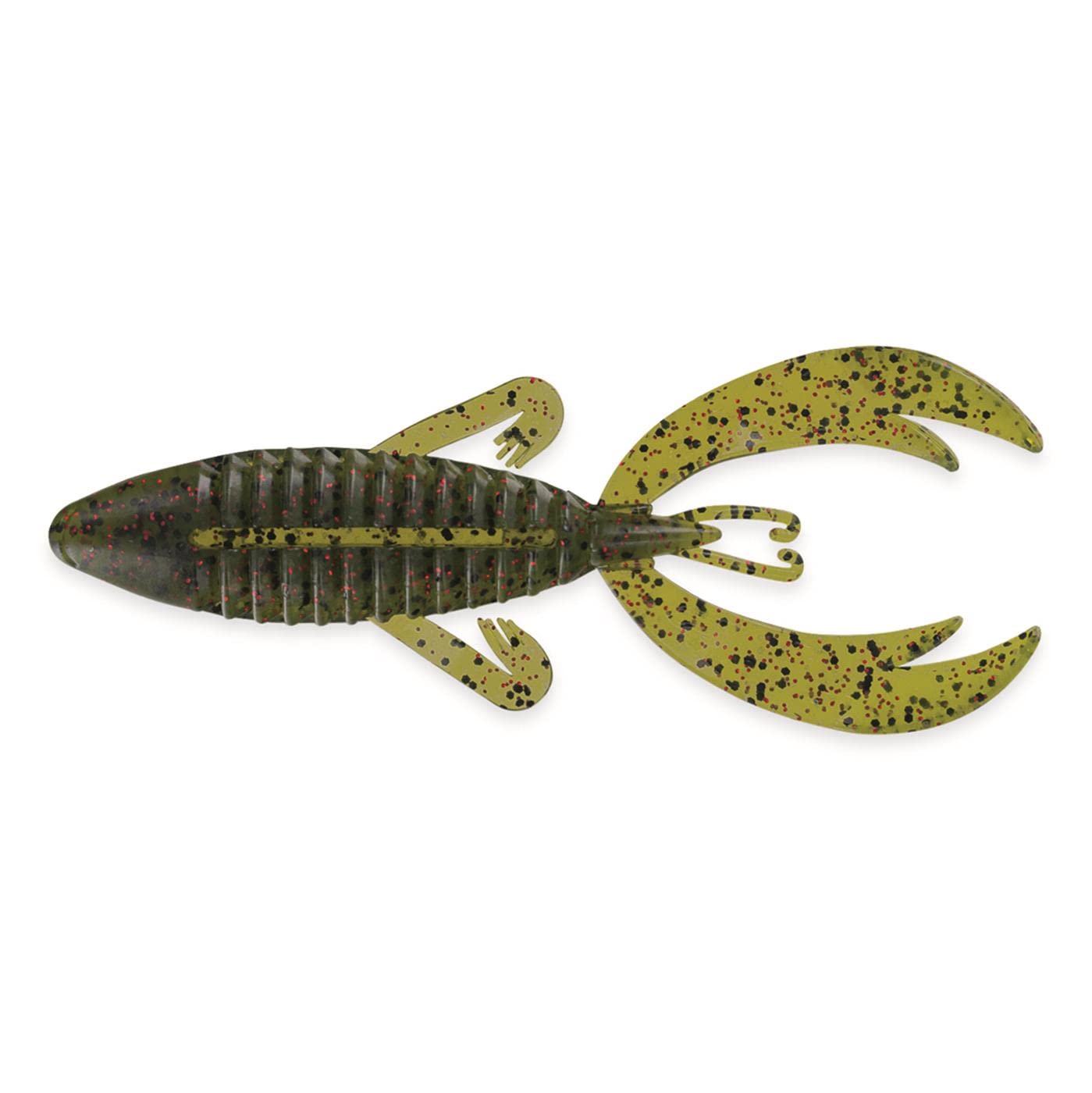 Big Bite Baits 4in Fighting Frog suits crappie and bass setups.