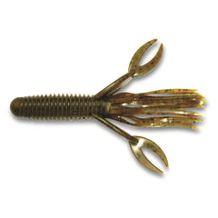 Big Bite Baits Craw Tube Tilapia 4in head rig demonstrates easy, reliable rigging.