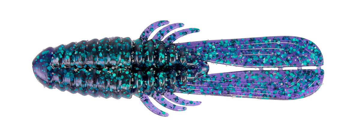 Big Bite Baits FAFO 4-inch June Bug lure showing balanced action for better hookups.