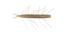 Big Bite Baits Fuzzy SCENTSATION Stick 4-inch Albino lure for drop-shot bass