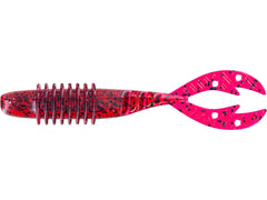 Big Bite Baits Kamikaze Swimon Red Ghost 4.25-inch trailer enhances blade jig action