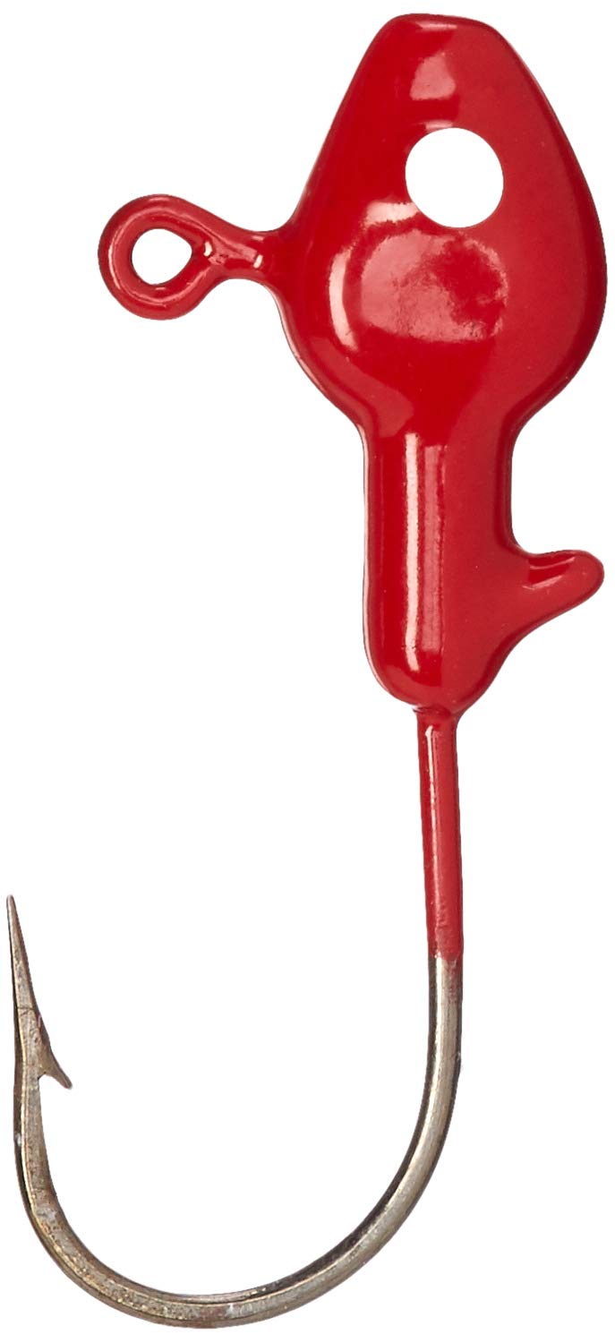 Big Bite Baits MHJ16-05 minnow jig with red white eye for crappie lure action