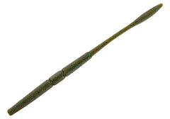 Big Bite Baits Nekorama 7-inch worm in Matte Green Pumpkin Blue for versatile depth fishing