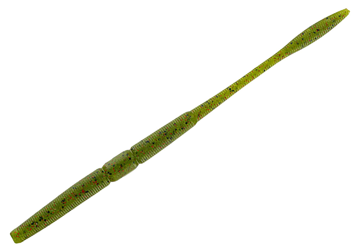Big Bite Baits Nekorama 7-inch worm in Matte Watermelon Red for Neko rig action