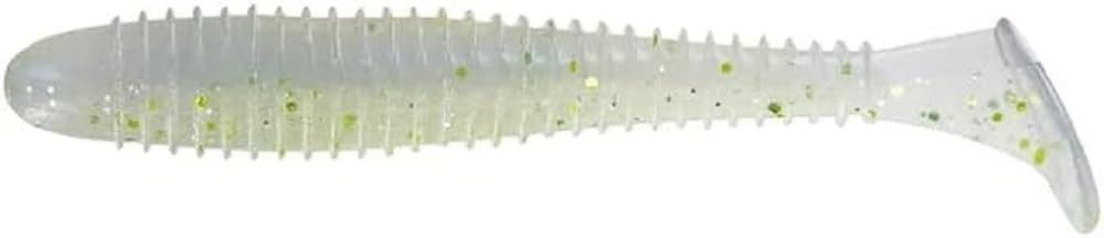 Big Bite Baits Pro Swimmer 2.8-inch paddle-tail swimbait for bass, scent-enhanced attractant.