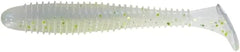 Big Bite Baits Pro Swimmer 2.8-inch paddle-tail swimbait for bass, scent-enhanced attractant.
