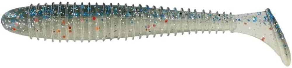 Big Bite Baits Pro Swimmer Flashy Gill 2.8-inch lure with dynamic tail action for bass