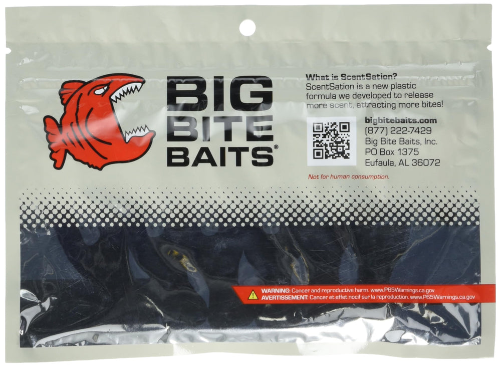 Big Bite Baits SCENTSATION RAMTAIL designed by Clifford Pirch for versatile bass fishing.