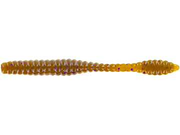 Big Bite Baits SoMolly finesse worm with ribbed body, ideal for drop shot setups.