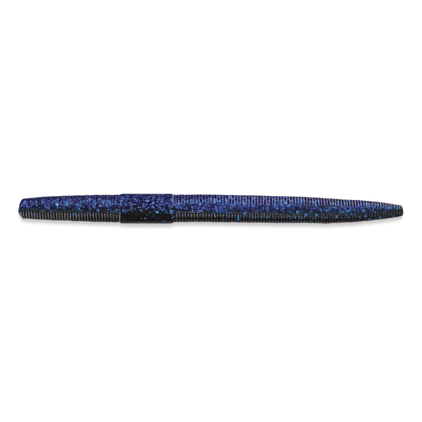 Big Bite Baits Trick Stick 5in Junebug in water demonstrating scent-infused action to attract bass