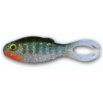 Big Bite Baits WarMouth 3.5-inch lure for Texas rig on beds, with tail-kick action