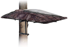 Big Dog Rhino Deluxe Roof Kit for treestands with arched poles provides weather protection and secure tree attachment.