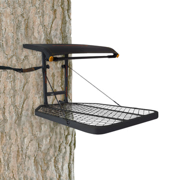 2-inch nylon strap with slide buckle ensures tree security