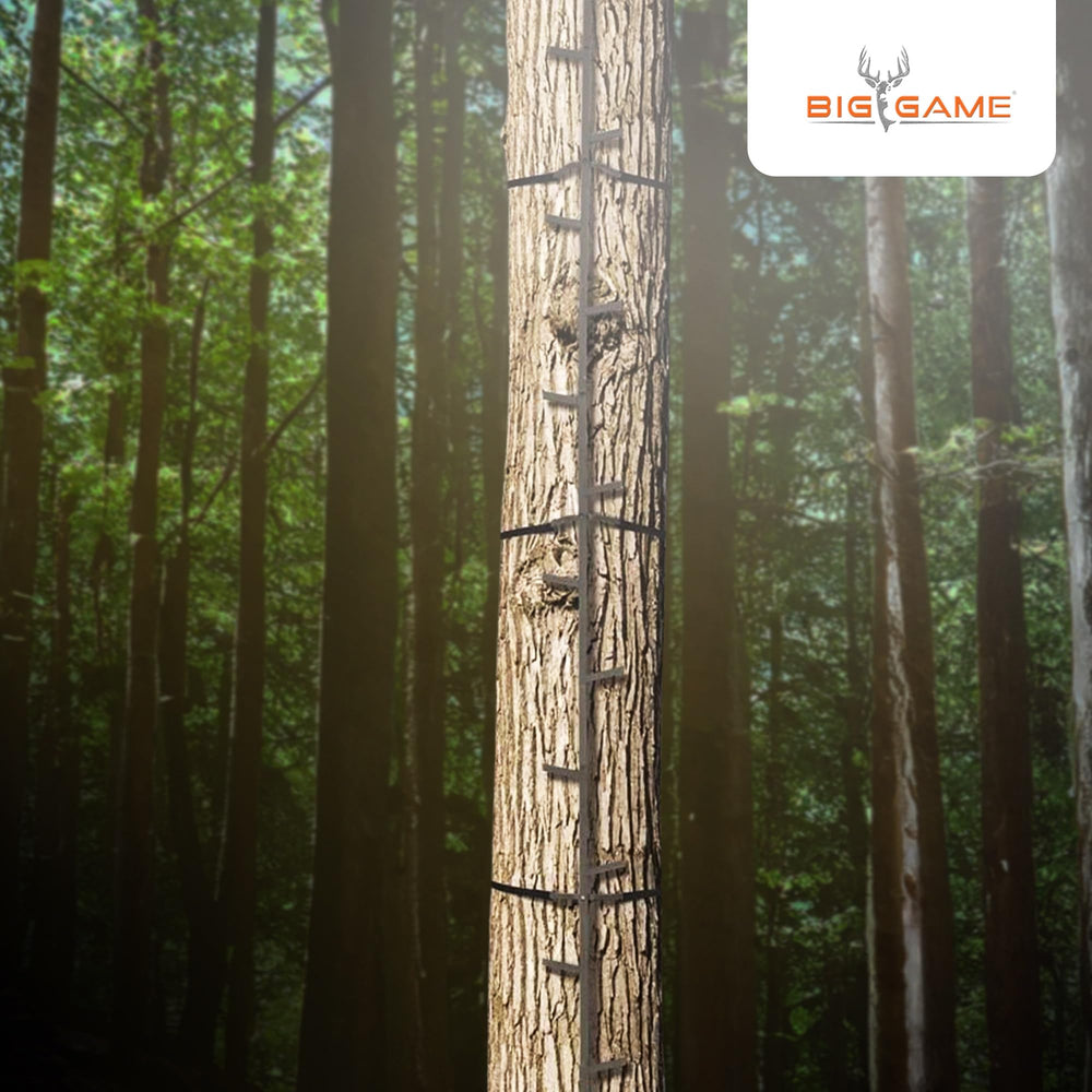 BIG GAME heavy-duty steel construction stands up to rugged hunting seasons