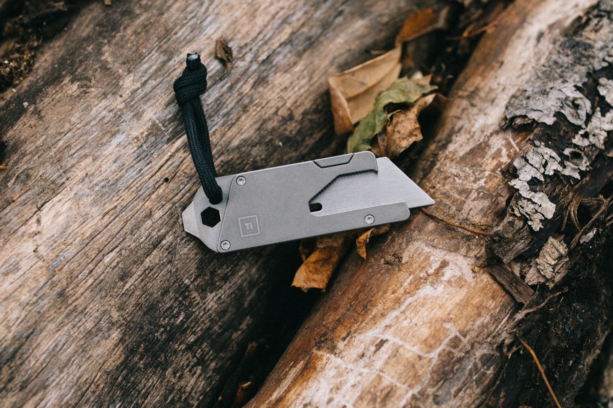 BIG IDEA DESIGN TPT titanium pocket tool bottle opener for fast on the go tasks
