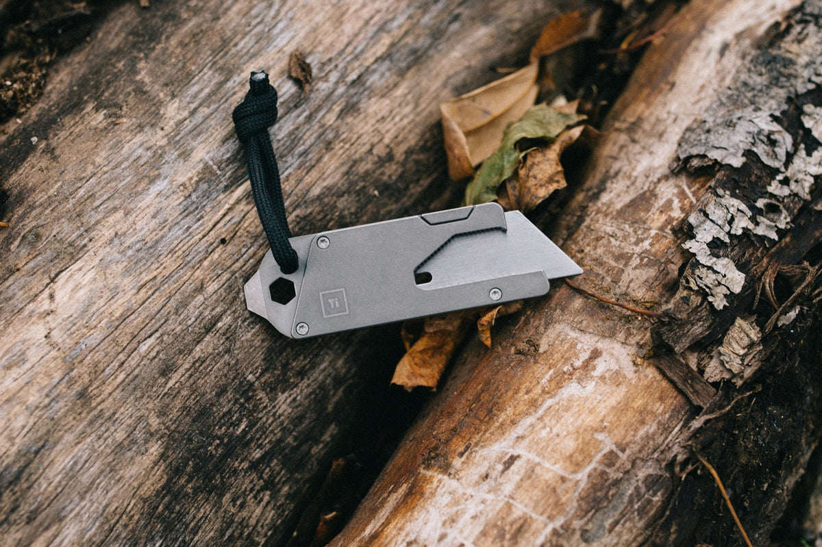 BIG IDEA DESIGN TPT titanium pocket tool bottle opener for fast on the go tasks