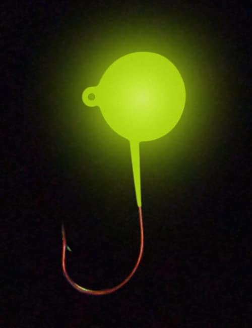 Lead-free jig head from Big Nasty Tackle with rugged VMC hooks