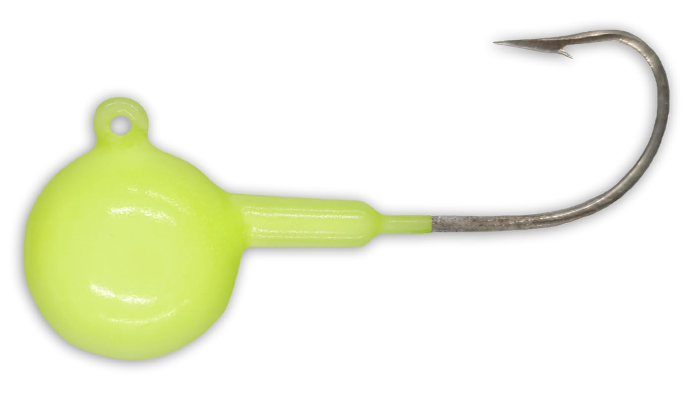 Big Nasty Tackle glow paint detail for deep water visibility