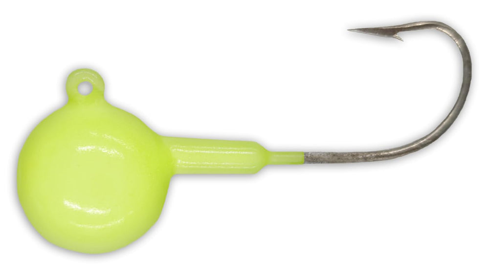 Big Nasty Tackle glow paint detail for deep water visibility
