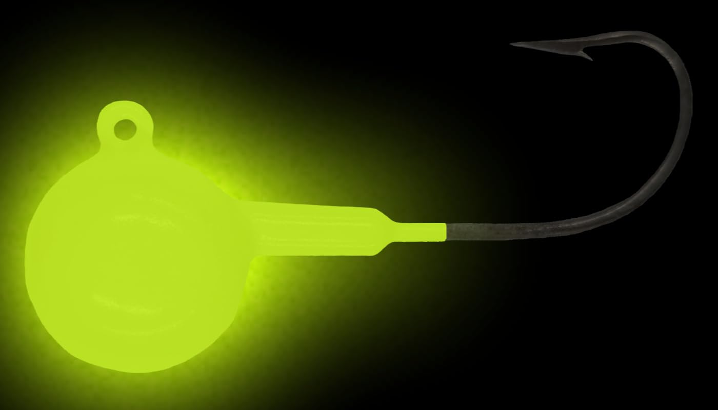 2.25 oz jaw breaker jig head designed for deeper depths and currents