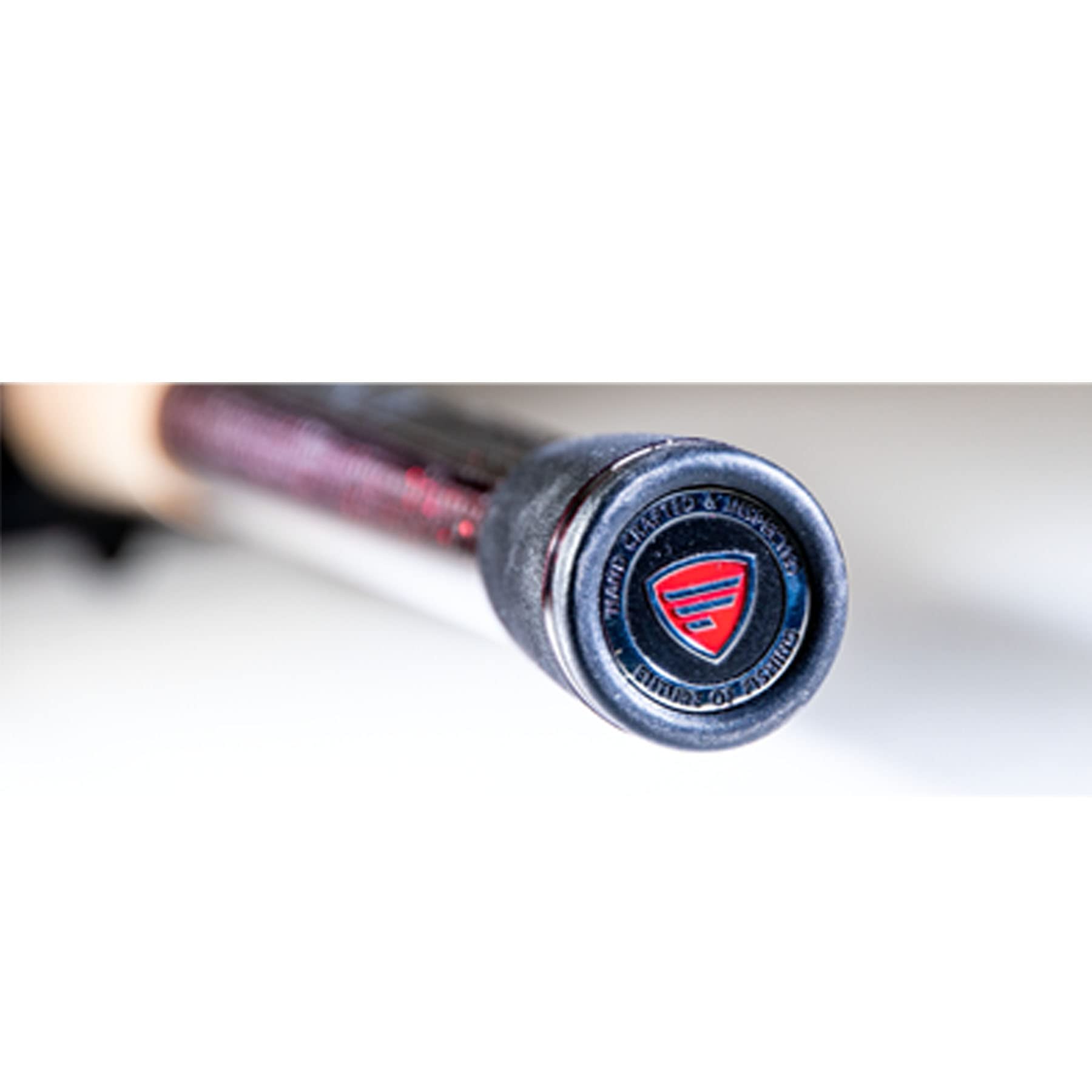 Detail of Skyflex 36T Carbon blank on the casting rod