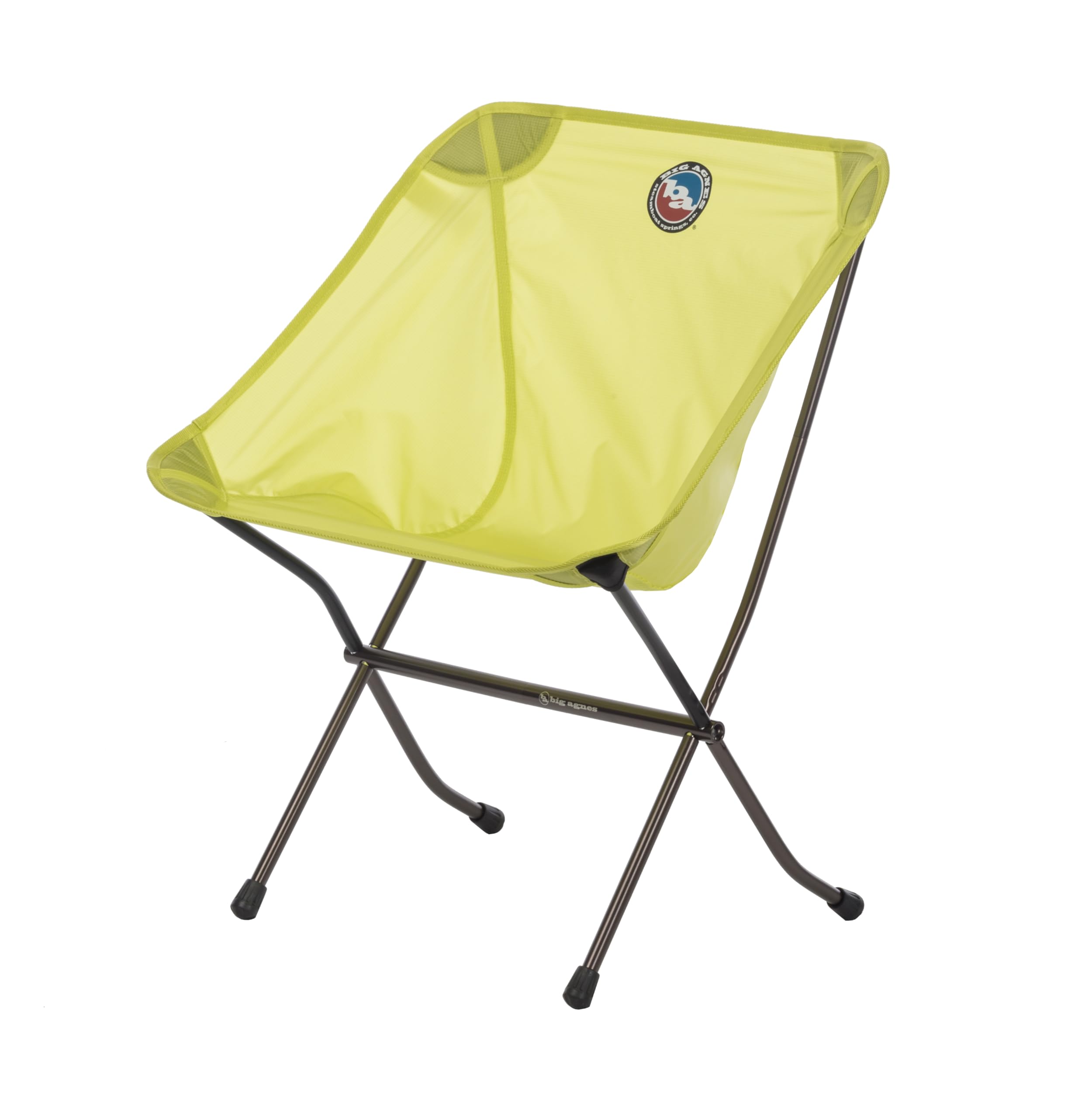 Big Agnes Skyline Ultralight Chair packed size shown in Evening Primrose