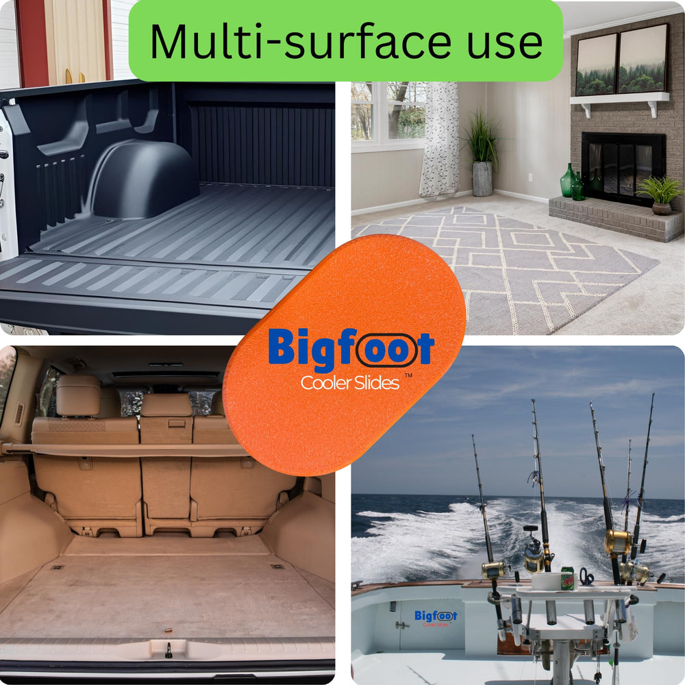 Bigfoot Sliding Feet removable design for quick mode switching