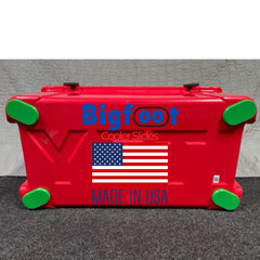 Bigfoot Sliding Feet on a truck bed for quick repositioning