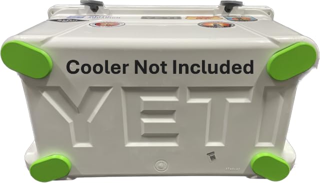 Bigfoot Sliding Feet on Yeti Tundra at boat deck for easy glide.
