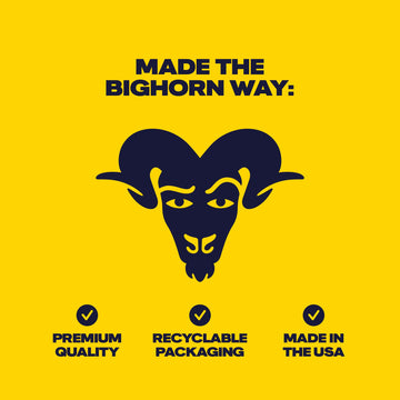 BIGHORN Mountain Food expedition pack nutrition facts panel supports planning protein-forward trail meals.