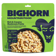 BIGHORN Mountain Food easy-open backpacking meal helps quick refuel after hikes