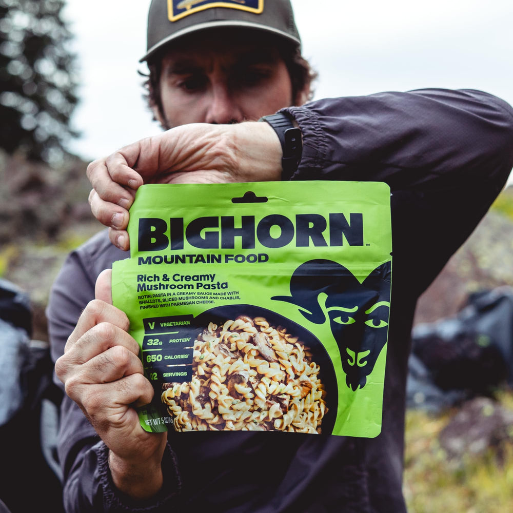 BIGHORN Mountain Food made-in-USA packaging supports local sourcing and quality
