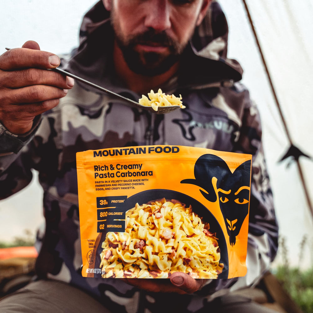 BIGHORN Mountain Food chunks of meat and veg in sauce deliver satisfying flavor