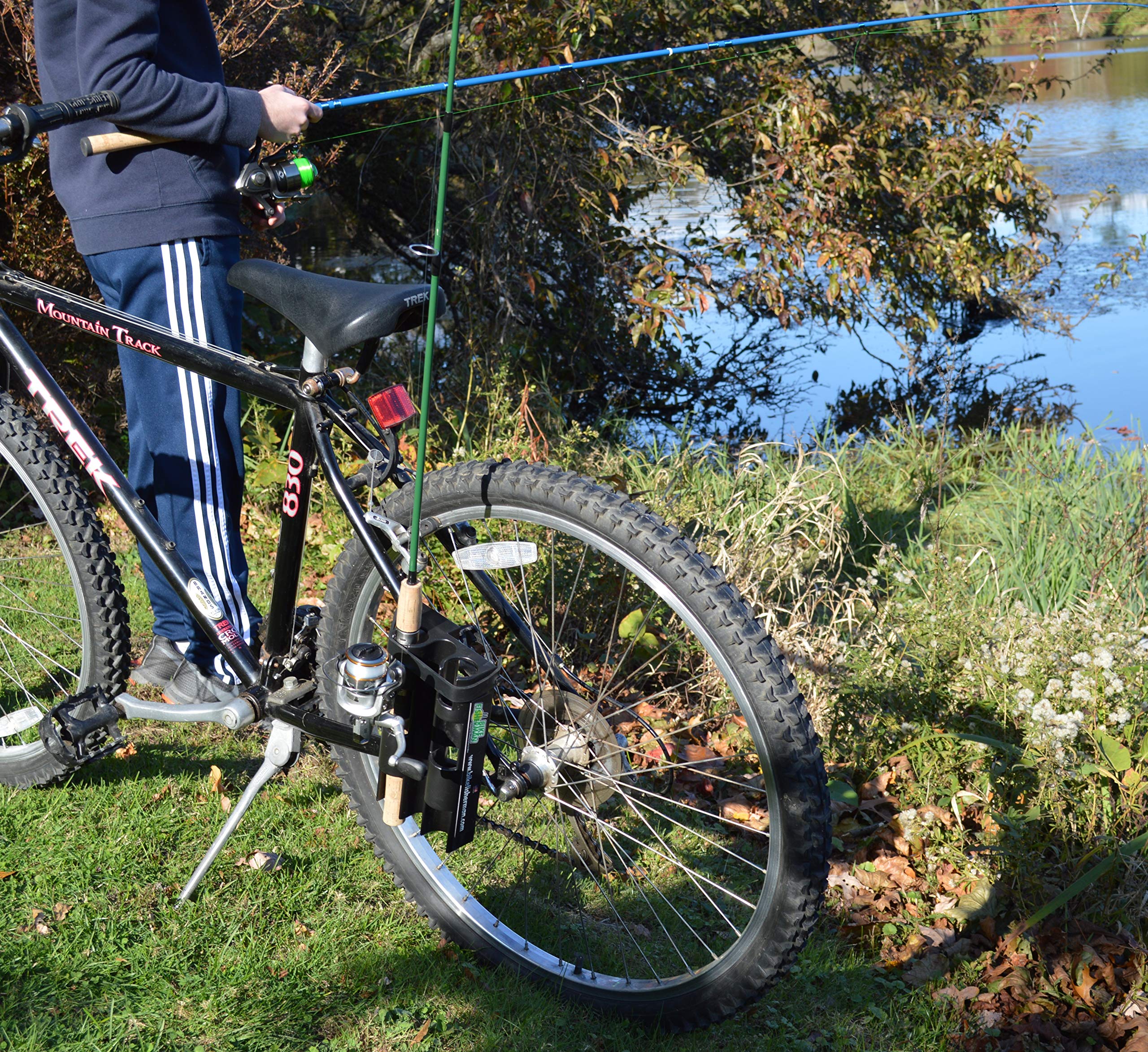 Bike Fisherman setup showing installation