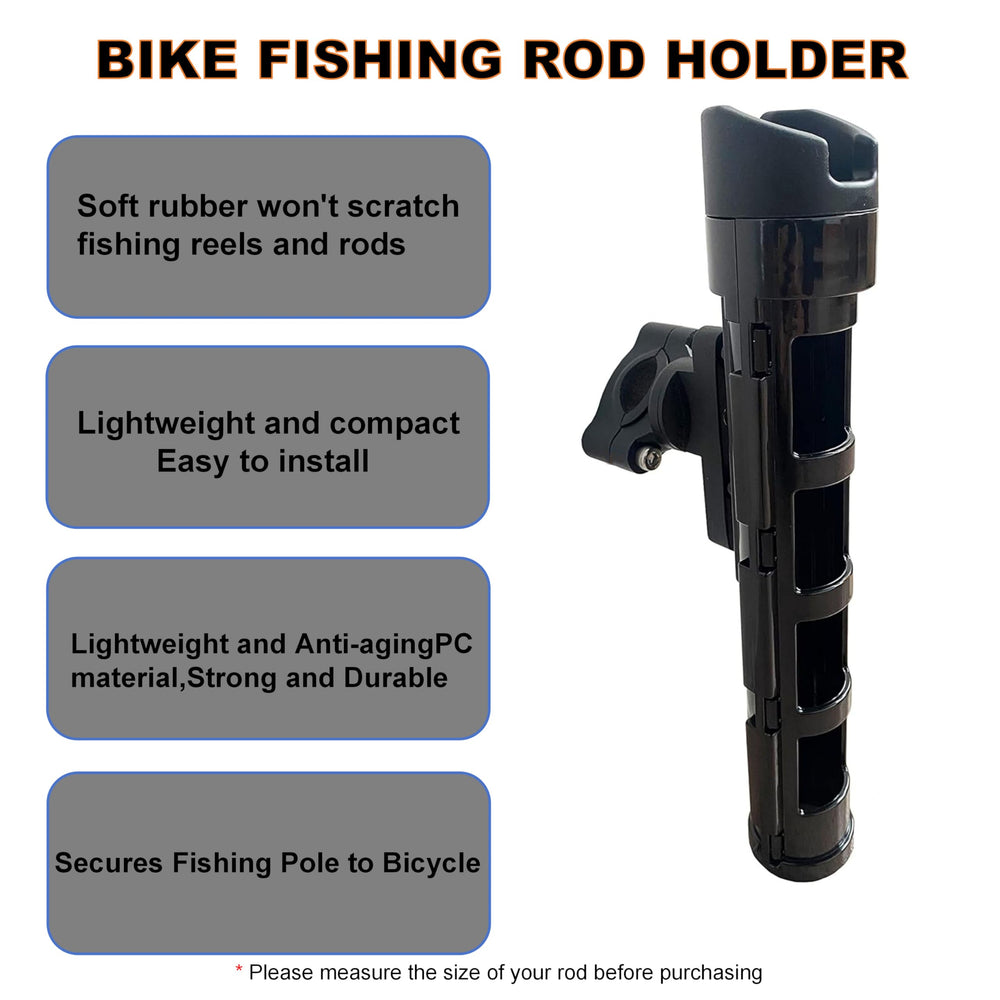 Close-up of corrosion-resistant polycarbonate rod holder with soft rubber entry