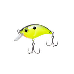 Bill Lewis ATV Squarebill Chartreuse Shiner lure delivers tight wiggle near cover for bass