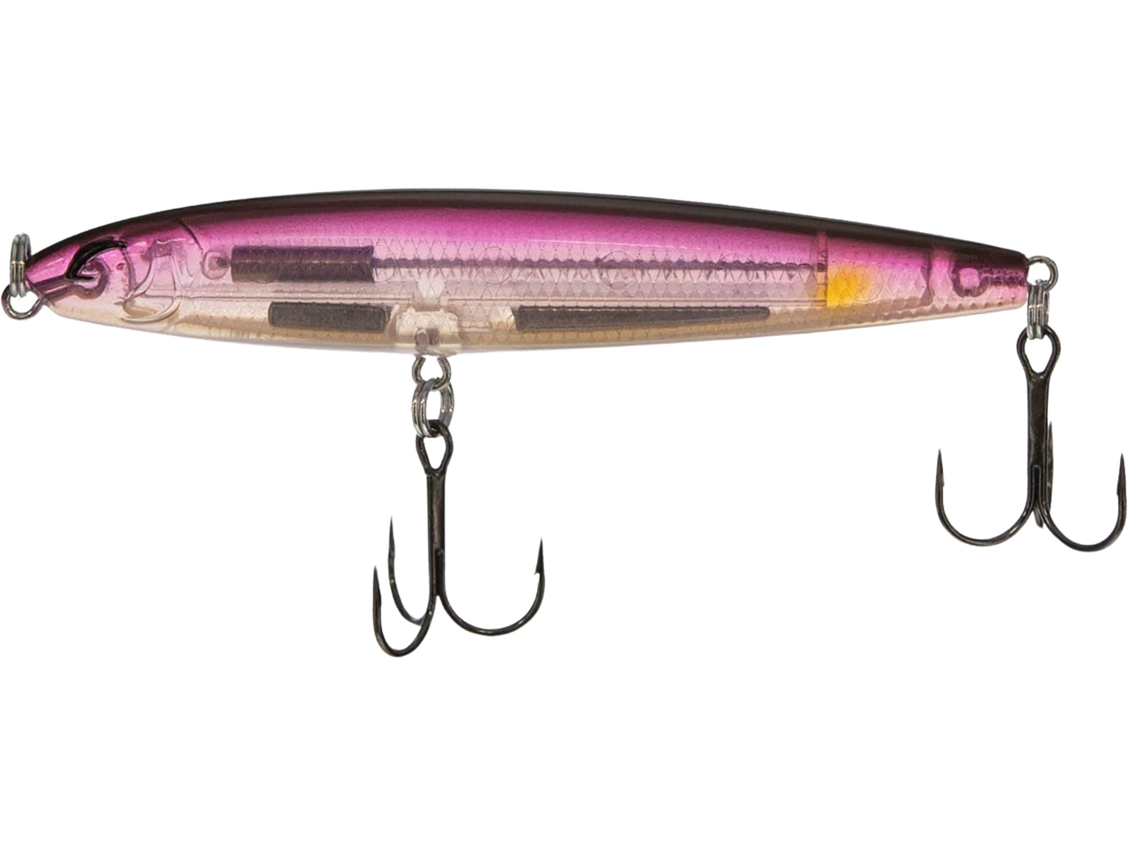 Bill Lewis Depth Strike Twitchbait Phantom Purple sinking action for schooling bass
