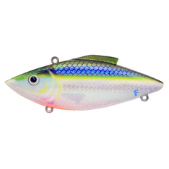 Bill Lewis FR260 Floating Rat-L-Trap Blue Shiner lure enhances shallow-water fishing near docks.