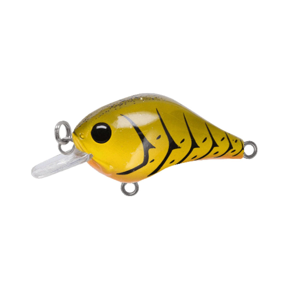 Bill Lewis GNAT micro-crankbait in green pumpkin craw to maximize casting distance and attract a variety of gamefish