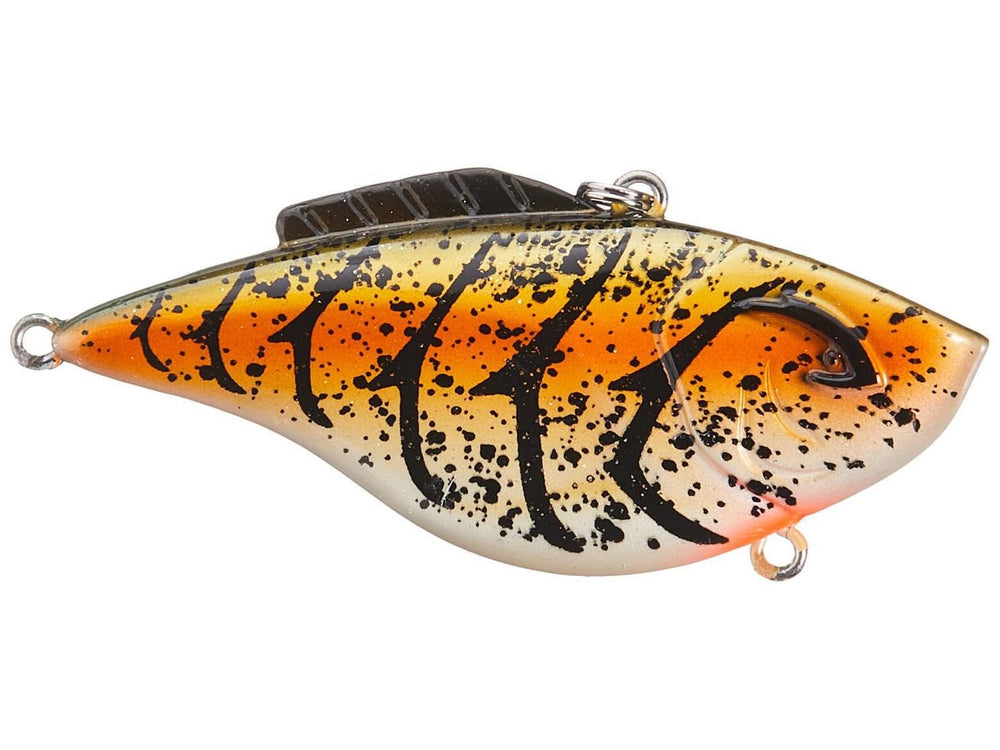 Bill Lewis Hammer Flat Crank 3/8oz Rootbeer Craw aids precise casting in varied water colors