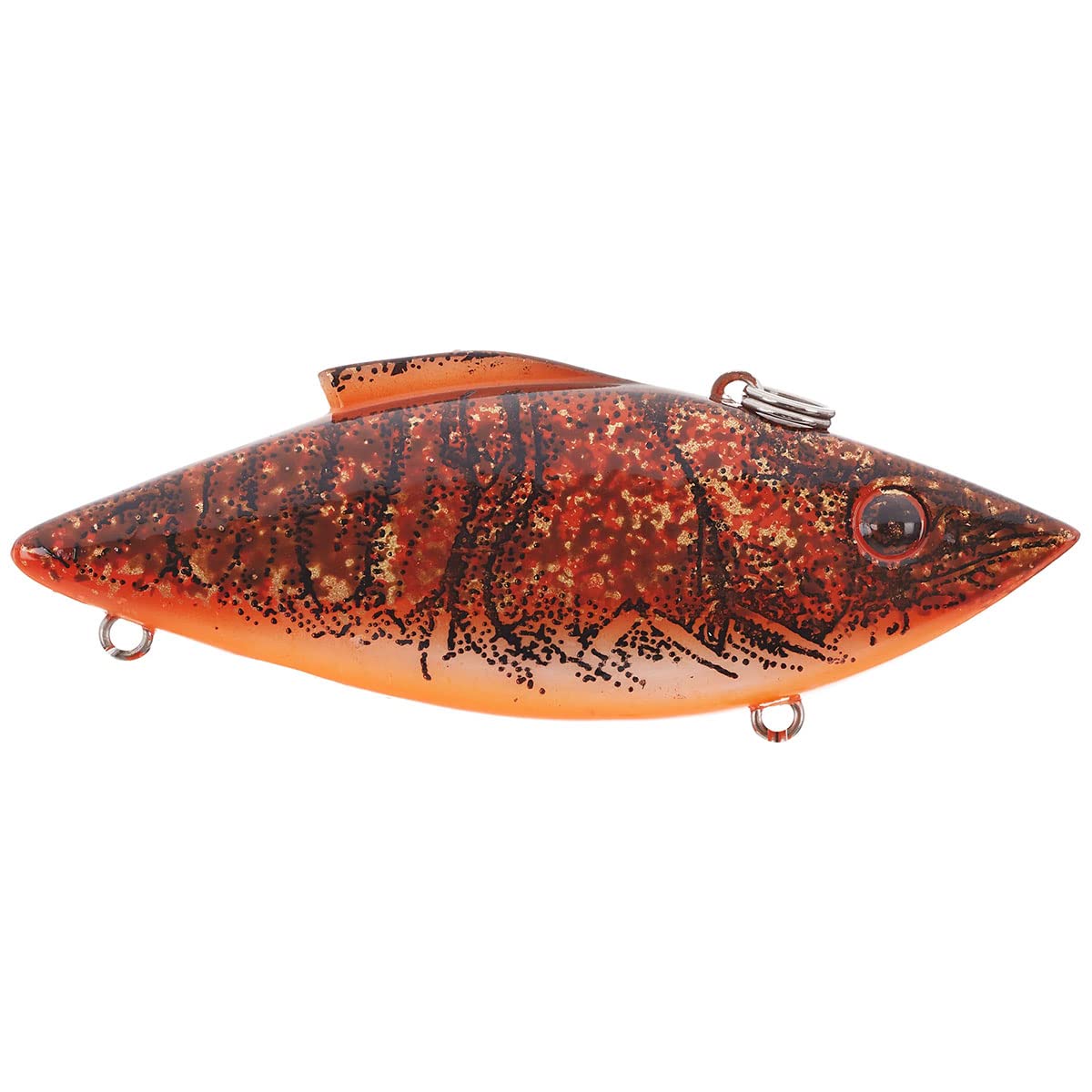 Bill Lewis Knock-N-Trap half-ounce lipless crankbait attracting bass with Mustad hooks