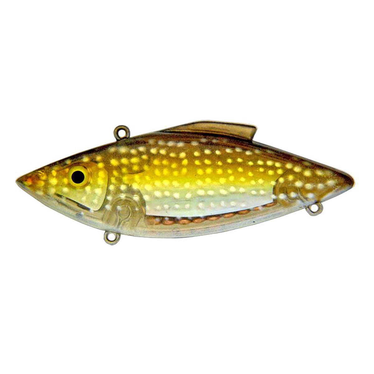 Bill Lewis Mag Trap Magnum front view, a lipless lure designed to target larger predators.