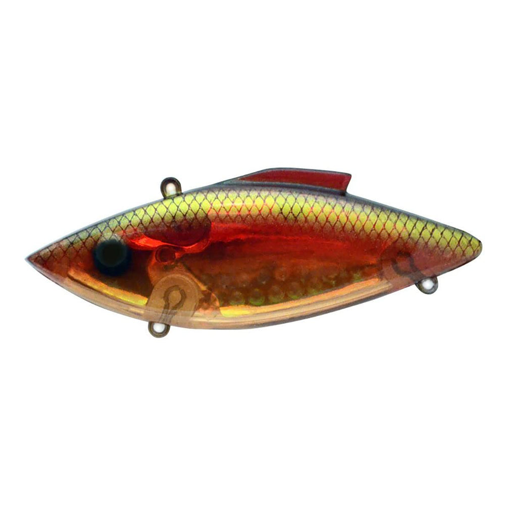 Bill Lewis Rat-L-Trap lipless crankbait sinking lure with lifelike vibrations.