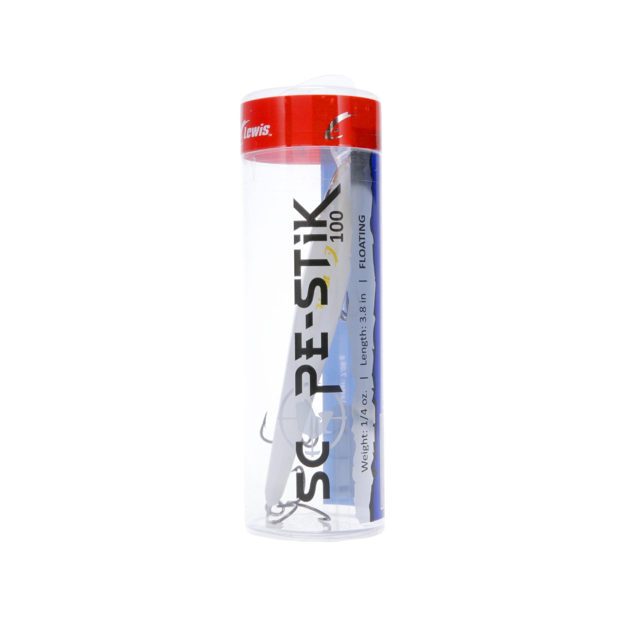 Bill Lewis Scope-Stik 100 Cajun Pearl on-water drift demonstrates suspending lure performance.
