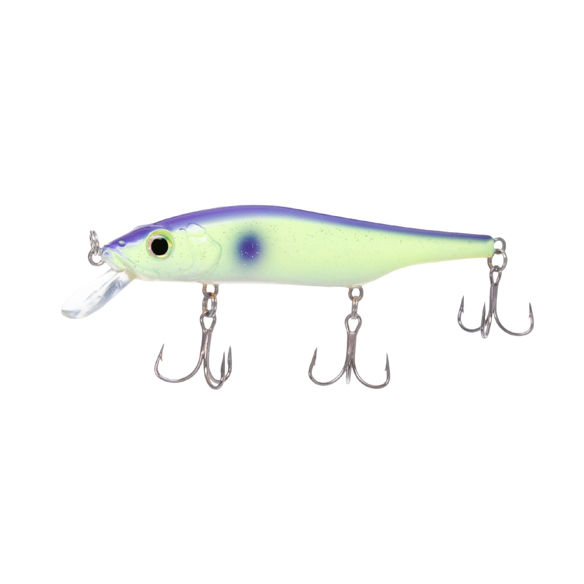 Bill Lewis Scope-Stik 120 floating jerkbait in action for versatile freshwater and saltwater targeting.