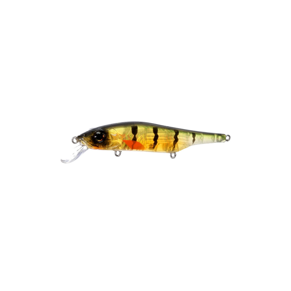 Bill Lewis Scope-Stik 120 jerkbait lip action showing side flash to trigger strikes