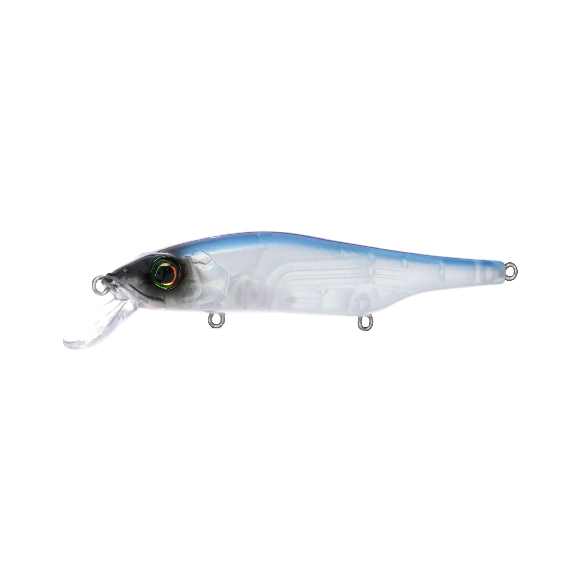 Bill Lewis Scope-Stik 120 jerbait demonstrates lifelike movement for water presentation