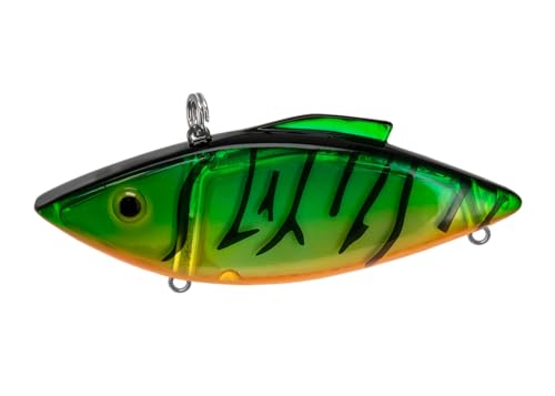 Bill Lewis Super-Trap 1.5 oz Green Tiger in action to attract and hook large game.