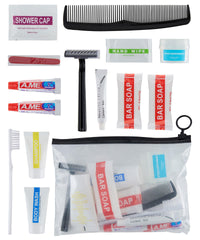 BILLIONHATS basic hygiene kit in a zip pouch for donation use